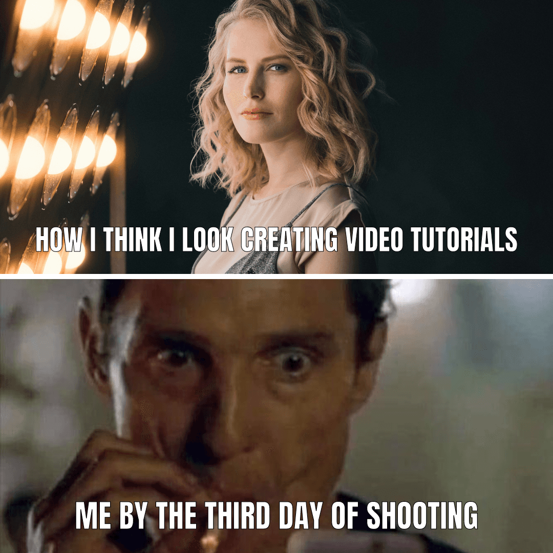 Meme Vika created after recording this video :)